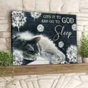 Cat Give It To And Go To God Sleep Canvas Wall Art Cat Give It To And Go To God Sleep Canvas Wall Art