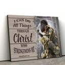 Christian Warrior I Can Do All Things Through Christ Philippians 4:13 Canvas Wall Art Christian Warrior I Can Do All Things Through Christ Philippians 4:13 Canvas Wall Art