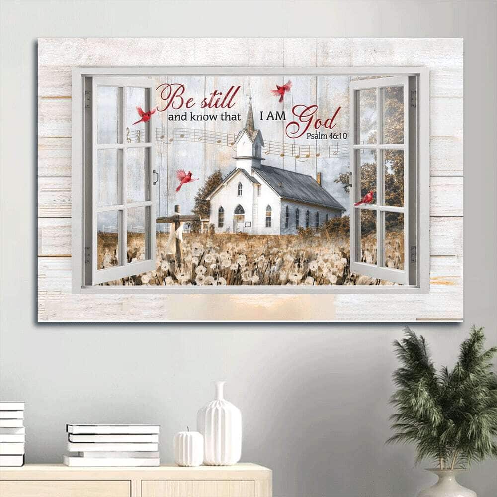 Be Still And Know That I Am God Psalm Canvas Wall Art Be Still And Know That I Am God Psalm Canvas Wall Art