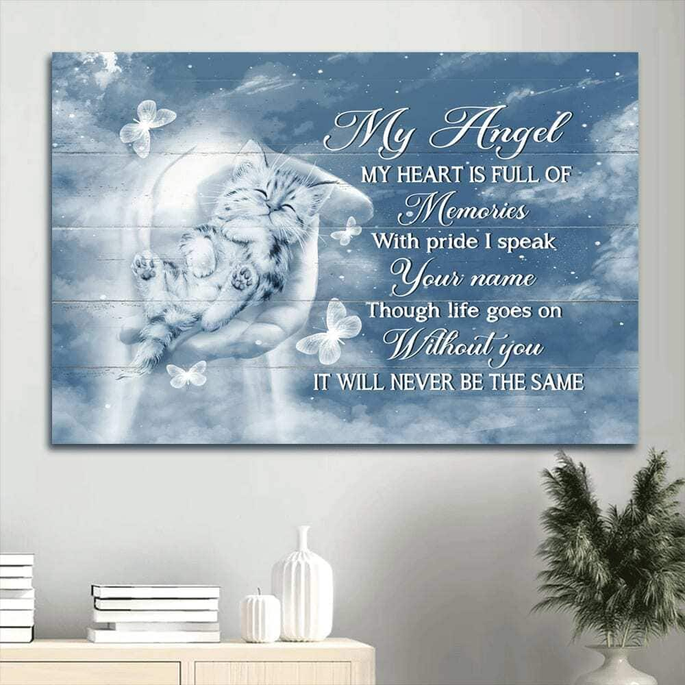 My Heart Is Full Of Memories Canvas Wall Art