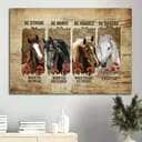 Be Strong When You Are Weak Canvas Wall Art