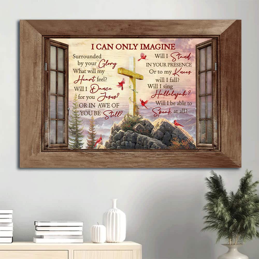 Glory Heart I Can Only Imagine Canvas Wall Art Glory Heart I Can Only Imagine Canvas Wall Art