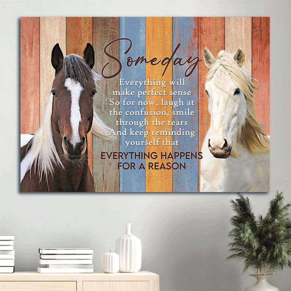 Everything Happens For A Reason Have Faith Canvas Wall Art