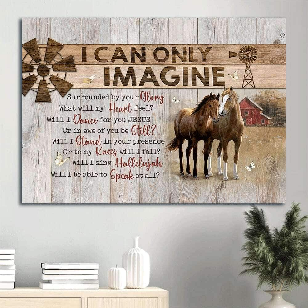 Horses I Can Only Imagine Canvas Wall Art