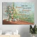 You Are Braver Than You Believe Canvas Wall Art