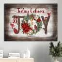 Christmas James 1:2 Today I Choose Joy Canvas Wall Art Christmas James 1:2 Today I Choose Joy Canvas Wall Art