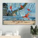 Cardinal Be Still And Know That I Am God Canvas Wall Art Cardinal Be Still And Know That I Am God Canvas Wall Art
