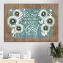 Dandelion Christian Be Still And Know That I Am God Canvas Wall Art