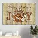 Christian Cute Cat James 1:2 Today I Choose Joy Canvas Wall Art Christian Cute Cat James 1:2 Today I Choose Joy Canvas Wall Art