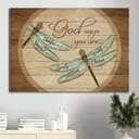 Christian God Says You Are Canvas Wall Art Dragonfly Christian God Says You Are Canvas Wall Art Dragonfly