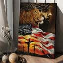 American Flag Jesus Christ The Lion Of Judah Canvas Print American Flag Jesus Christ The Lion Of Judah Canvas Print