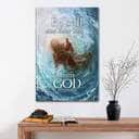 Psalm 46:10 Be Still And Know That I Am God Canvas Print Christian Gift Psalm 46:10 Be Still And Know That I Am God Canvas Print Christian Gift