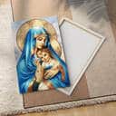 Christian Jesus And Virgin Mary Canvas Print Christian Jesus And Virgin Mary Canvas Print