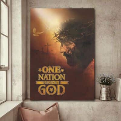 One Nation Under God Canvas Print