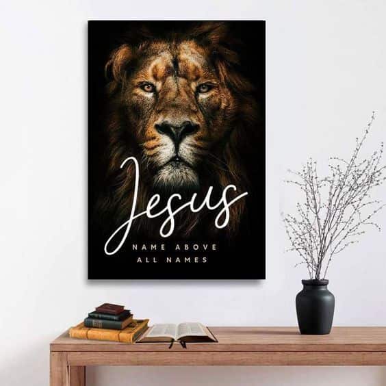 Jesus Name Above All Names Canvas Print Jesus Name Above All Names Canvas Print