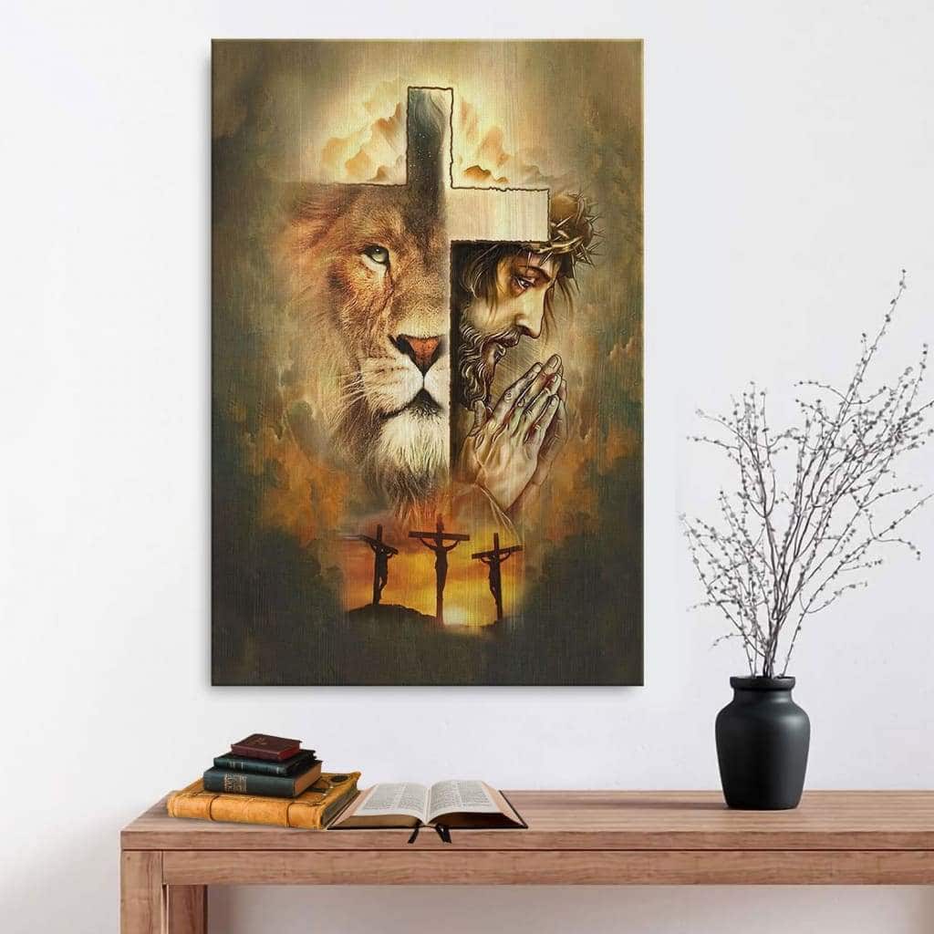 Jesus The Lion Of Judah Canvas Print Jesus The Lion Of Judah Canvas Print