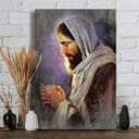 Jesus Prayer For Healing Canvas Print