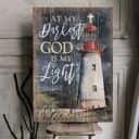 At My Darkest God Is My Light Canvas Print At My Darkest God Is My Light Canvas Print