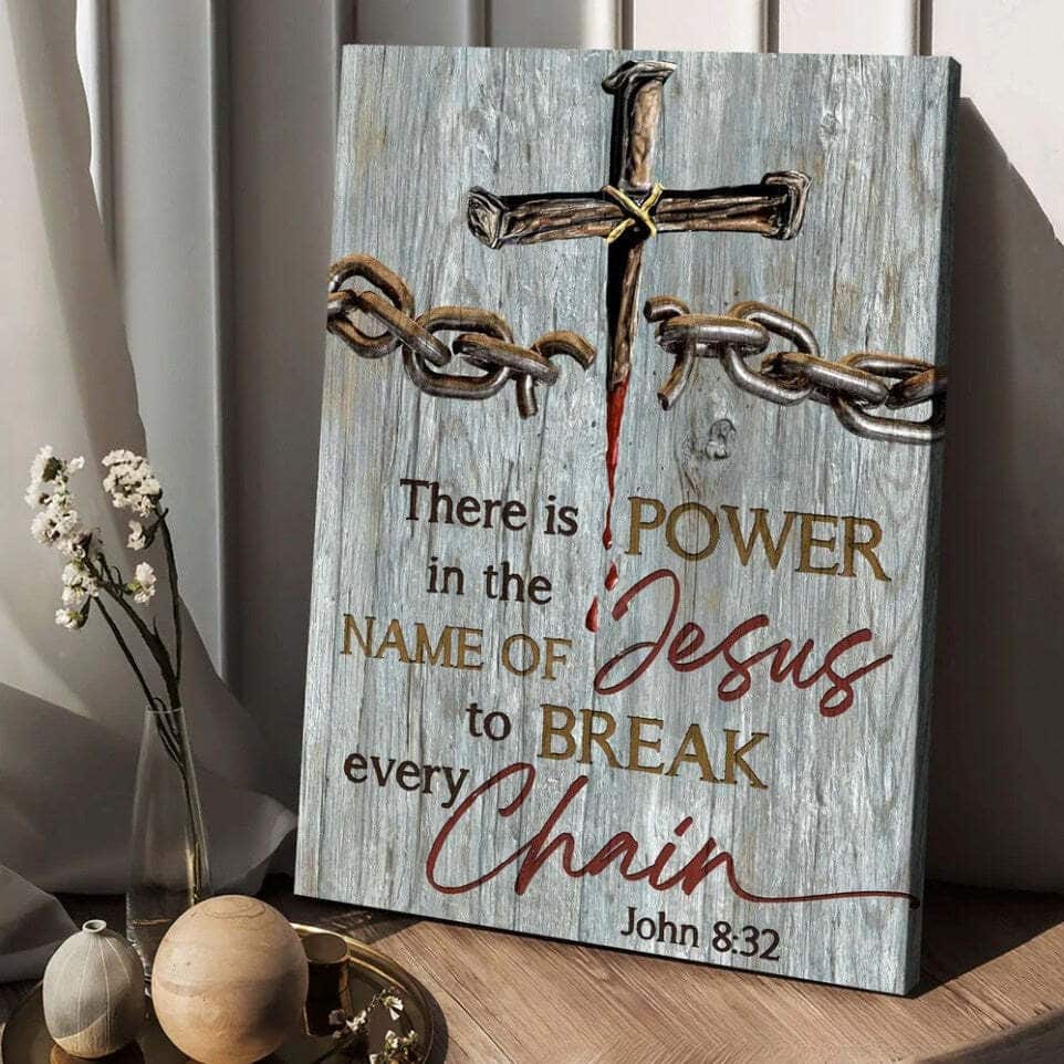 There Is Power In The Name Of Jesus Canvas Print There Is Power In The Name Of Jesus Canvas Print