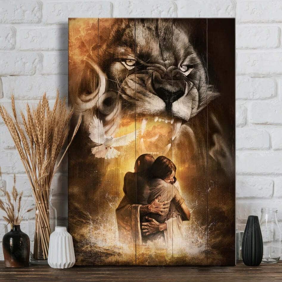 The Lion Of Judah God Save Me Canvas Print The Lion Of Judah God Save Me Canvas Print