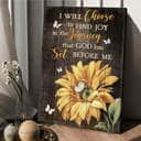 Sunflower Butterfly I Will Choose To Find Joy In The Journey Canvas Print Sunflower Butterfly I Will Choose To Find Joy In The Journey Canvas Print