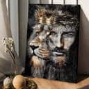 Christian Religious Lion Of Judah Jesus Canvas Print