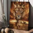 Lion Golden Crown Becoming A King Jesus Canvas Print Lion Golden Crown Becoming A King Jesus Canvas Print