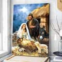Christian The Night Baby Jesus Was Born Canvas Print Christian The Night Baby Jesus Was Born Canvas Print