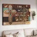 Christian I Am The Way The Truth The Life Canvas Wall Art Christian I Am The Way The Truth The Life Canvas Wall Art