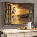 Christian Jesus Walks On Water Canvas Wall Art Christian Jesus Walks On Water Canvas Wall Art