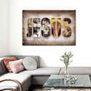 Christian Jesus Lion Canvas Wall Art