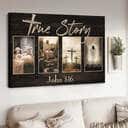 Christian Jesus True Story Canvas Wall Art