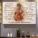 Christian Canvas Wall Art Guitar Rose Butterfly Jesus I Can Only Imagine Christian Canvas Wall Art Guitar Rose Butterfly Jesus I Can Only Imagine