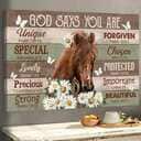 Christian Canvas Wall Art Horse God Says You Are Christian Canvas Wall Art Horse God Says You Are