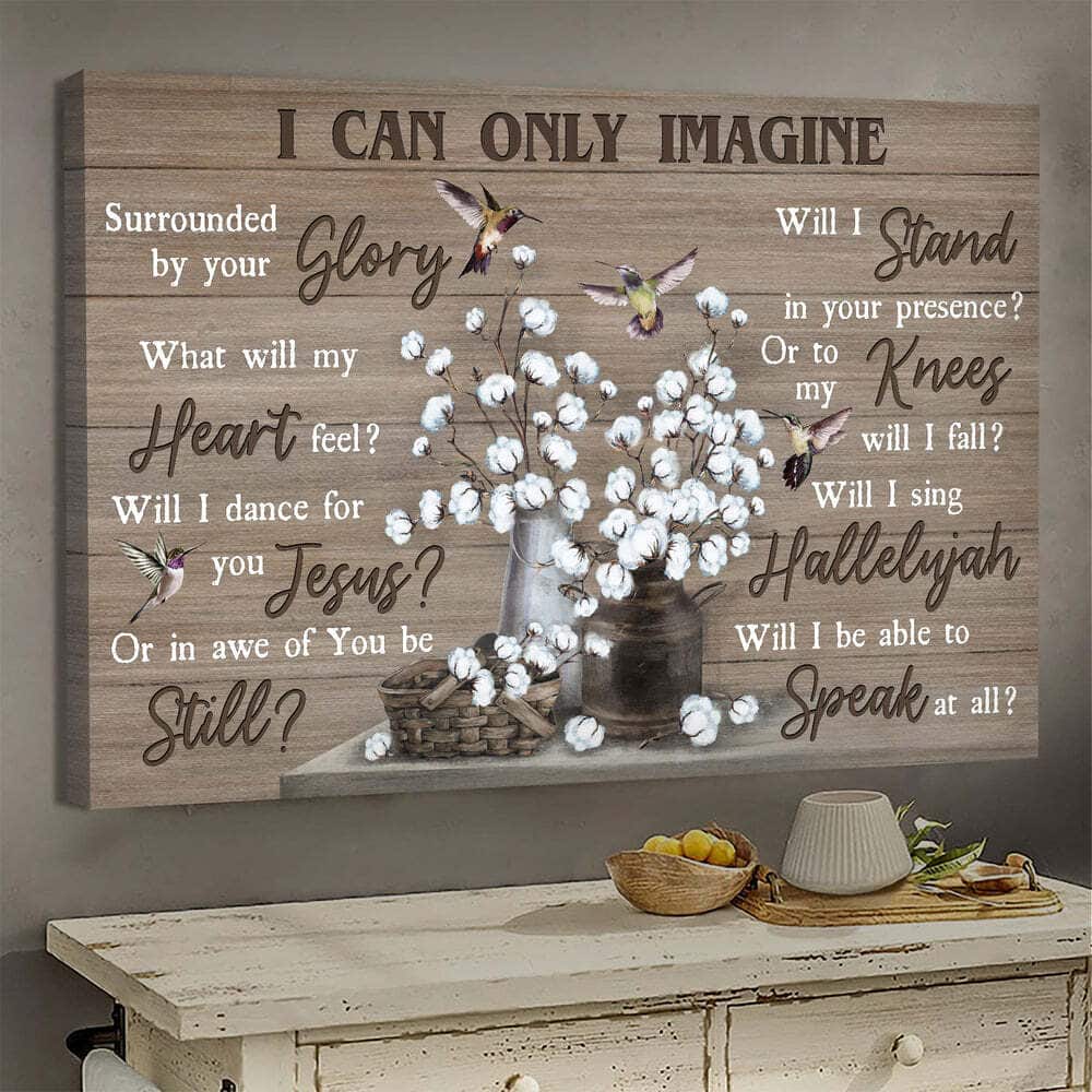 Christian Canvas Wall Art Flower Hummingbird I Can Only Imagine Christian Canvas Wall Art Flower Hummingbird I Can Only Imagine