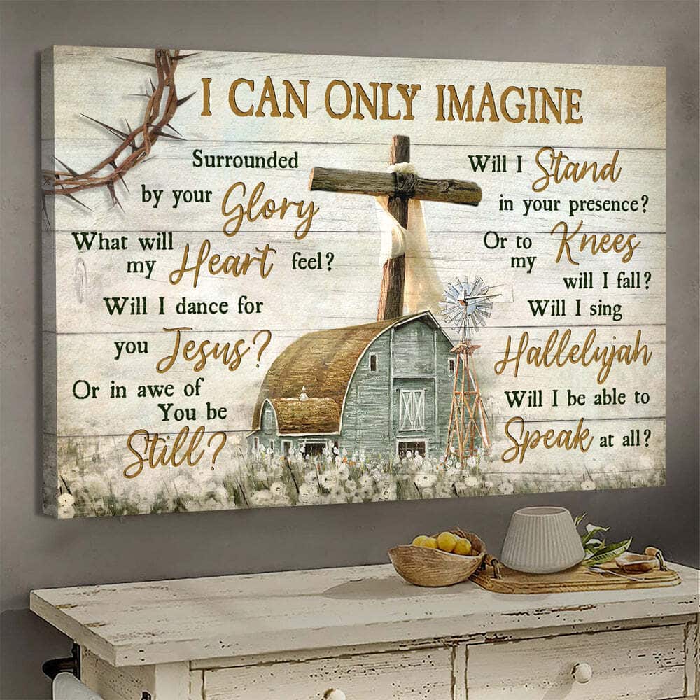 Christian I Can Only Imagine Canvas Wall Art Flower Field Christian I Can Only Imagine Canvas Wall Art Flower Field