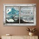 Christian Create In Me A Clean Heart O God Canvas Wall Art