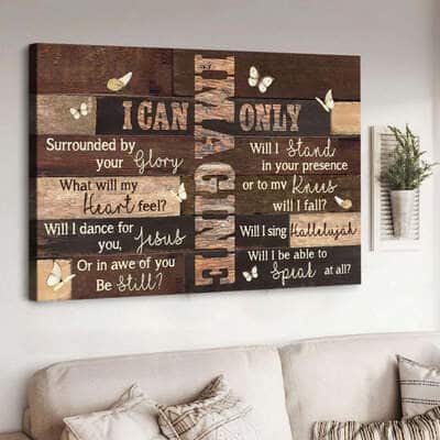 Vintage I Can Only Imagine Canvas Wall Art