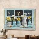 Christian Canvas Wall Art Begin Each Day With A Grateful Heart