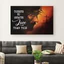 There's No Greater Love Than This Jesus Face Canvas Wall Art There's No Greater Love Than This Jesus Face Canvas Wall Art