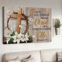 Christian Canvas Wall Art I Can Do All Things