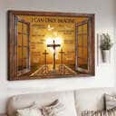 Christian I Can Only Imagine Canvas Wall Art Wooden Cross Golden Heart Christian I Can Only Imagine Canvas Wall Art Wooden Cross Golden Heart