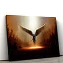 Christian Canvas Wall Art Wings Of God Warrior Christian Canvas Wall Art Wings Of God Warrior