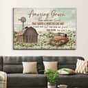 Christian Canvas Wall Art Farmhouse Amazing Grace How Sweet The Sound Christian Canvas Wall Art Farmhouse Amazing Grace How Sweet The Sound