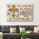 Christian Philippians 4:13 I Can Do All Things Through Christ Canvas Wall Art Christian Philippians 4:13 I Can Do All Things Through Christ Canvas Wall Art