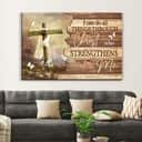 Christian Canvas Wall Art I Can Do All Things Through Christ Christian Canvas Wall Art I Can Do All Things Through Christ