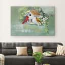 Christian Canvas Wall Art Joshua 24:15 We Will Serve The Lord Christian Canvas Wall Art Joshua 24:15 We Will Serve The Lord