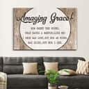 Christmas Canvas Wall Art Amazing Grace How Sweet The Sound Christmas Canvas Wall Art Amazing Grace How Sweet The Sound