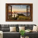 Christian Canvas Wall Art Amazing Grace How Sweet The Sound Cross Mountain Christian Canvas Wall Art Amazing Grace How Sweet The Sound Cross Mountain