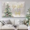 Christmas Tree Christian Psalm 46:10 Be Still And Know That I Am God Canvas Wall Art Christmas Tree Christian Psalm 46:10 Be Still And Know That I Am God Canvas Wall Art